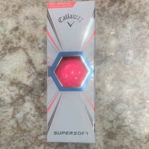 Callaway Supersoft Neon Pink Golf Balls